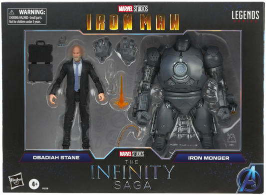 Marvel Legends : Obadiah Stane & Iron Monger (The Infinity Saga : Iron Man)