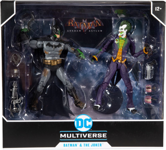 DC Multiverse : Batman & The Joker (Batman : Arkham Asylum)