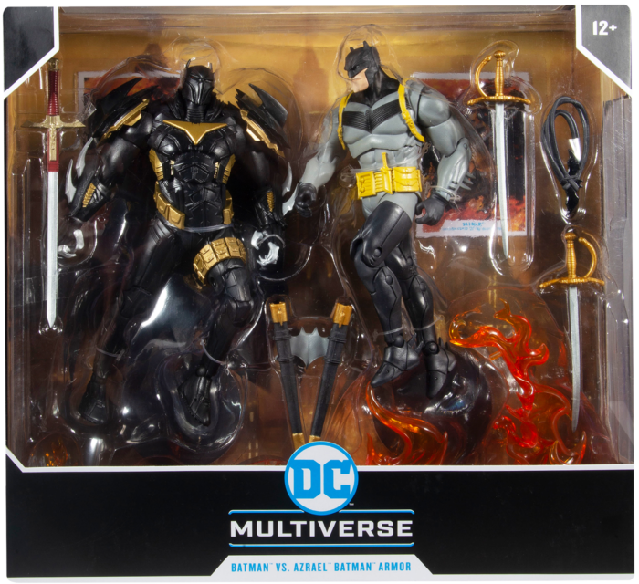 DC Multiverse : Batman vs Azrael Batman Armor (Batman : Curse of the White Knight)
