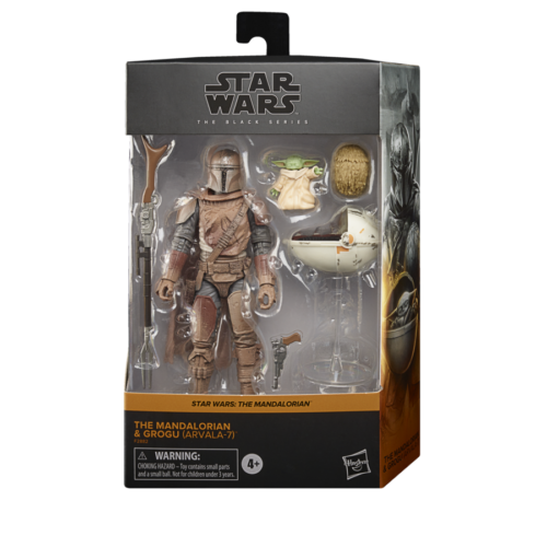 Star Wars The Black Series : The Mandalorian & Grogu (Arvala-7)