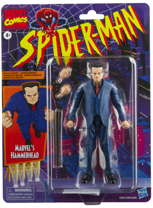 Marvel Legends : Retro Card Marvel's Hammerhead (Spider-Man)
