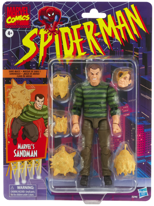 Marvel Legends : Retro Card Marvel's Sandman (Spider-Man)