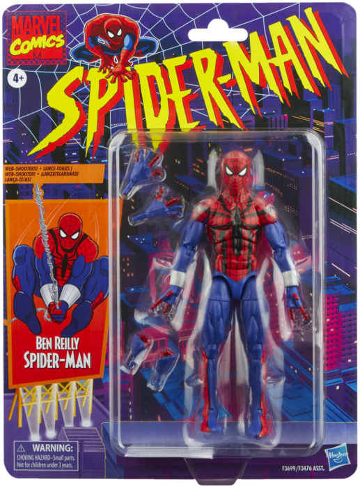 Marvel Legends : Retro Card Ben Reilly Spider-Man (Spider-Man)