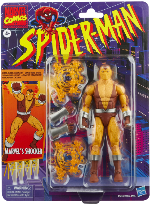 Marvel Legends : Retro Card Marvel's Shocker (Spider-Man)