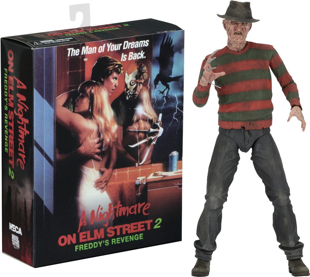 NECA : Freddy Krueger (A Nightmare On Elm Street 2 Freddy's Revenge)