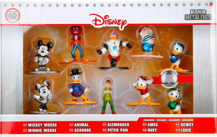 Jada Toys : Series 2 Nano Metalfigs (Disney Set)