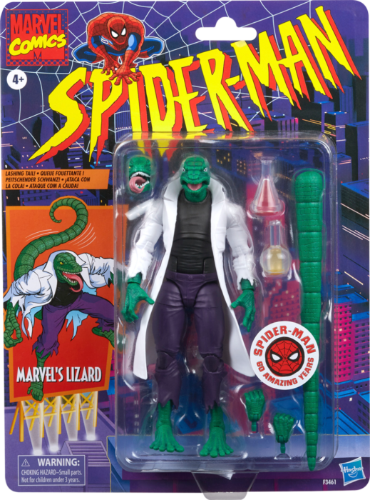 Marvel Legends : Retro Card Marvel's Lizard (Spider-Man)