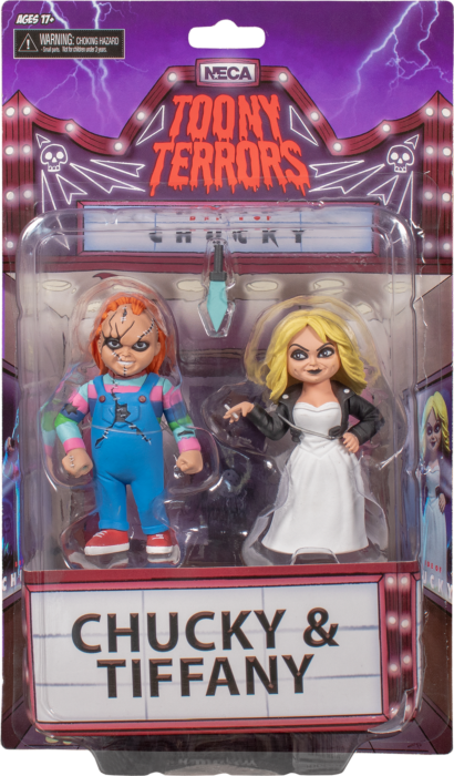 NECA / Reel Toys : Chucky & Tiffany (Toony Terrors : Bride of Chucky)