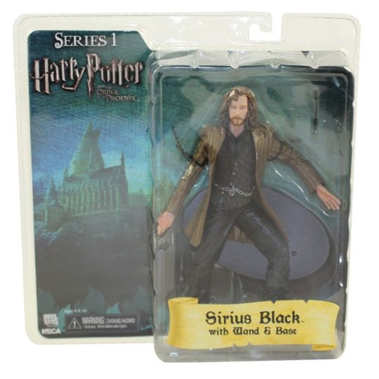 NECA : Sirius Black with Wand & Base (Harry Potter And The Order of The Phoenix : Series 1)