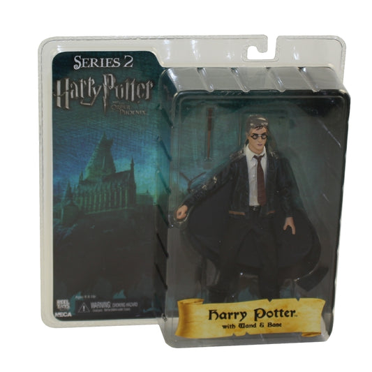 NECA : Harry Potter with Wand & Base (Harry Potter And The Order of The Phoenix : Series 2)