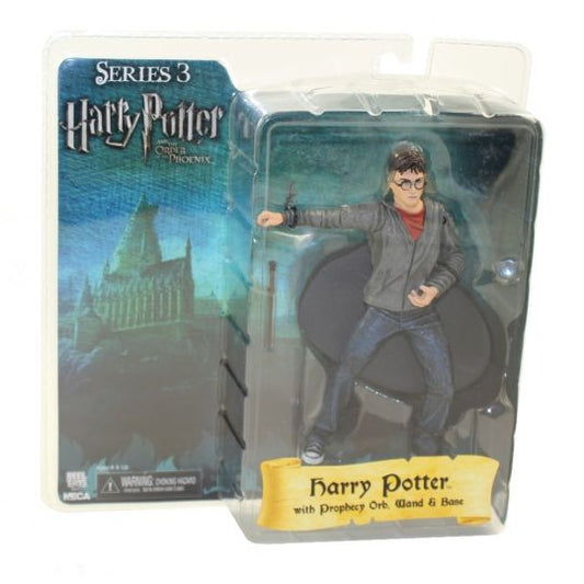 NECA : Harry Potter with Prophecy Orb, Wand and Base (Harry Potter And The Order of The Phoenix : Series 3)