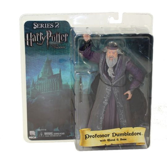 NECA : Professor Dumbledore with Wand & Base (Harry Potter And The Order of The Phoenix : Series 2)