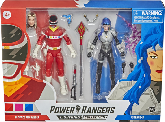 Power Rangers Lightning Collection : In Space Red Ranger & Astronema 2 Pack
