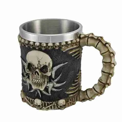 11cm Skull Mug