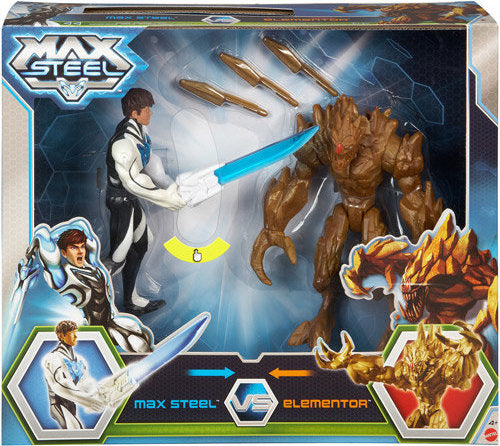 Mattel : Max Steel vs Earth Elementor (Max Steel)