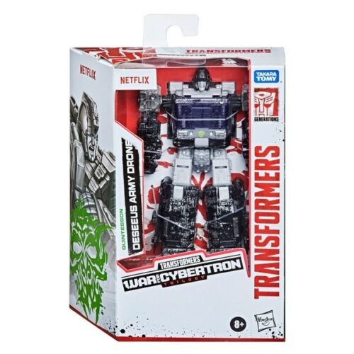 Hasbro Takara Tomy : Quintesson Deseeus Army Drone (Netflix : Transformers War For Cybertron Trilogy)