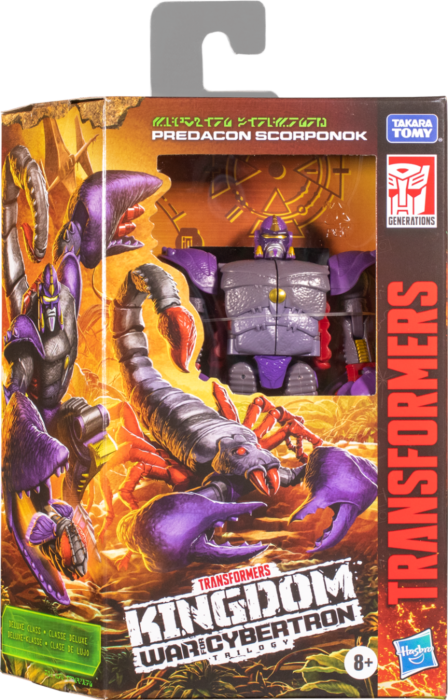 Hasbro Takara Tomy : Predacon Scorponok (Transformers : Kingdom War For Cybertron Trilogy)