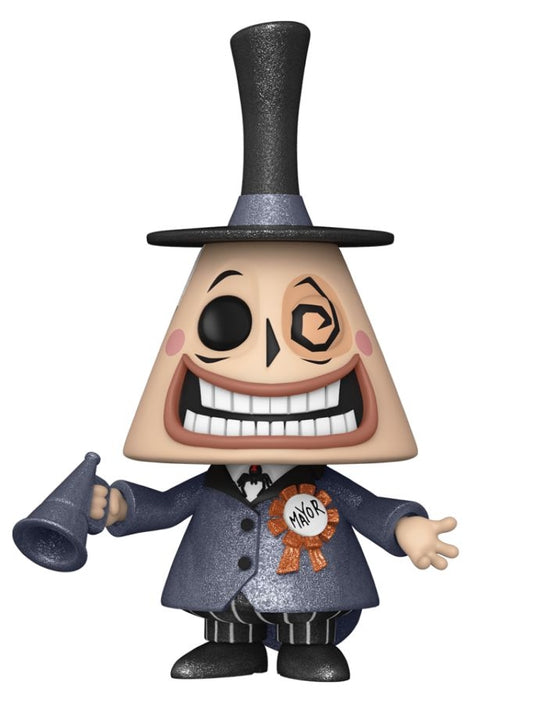 The Nightmare Before Christmas - Mayor w/Megaphone (w/chase) US Exc Diamond Glitter Pop! [RS]