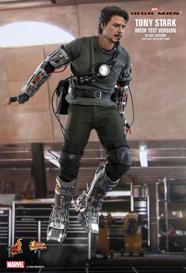 Iron Man (2008) - Tony Stark Mech Test Deluxe 1:6 Scale 12" Action Figure