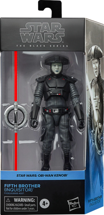 Star Wars: Obi-Wan Kenobi - Fifth Brother (Inquisitor) Black Series 6” Scale Action Figure