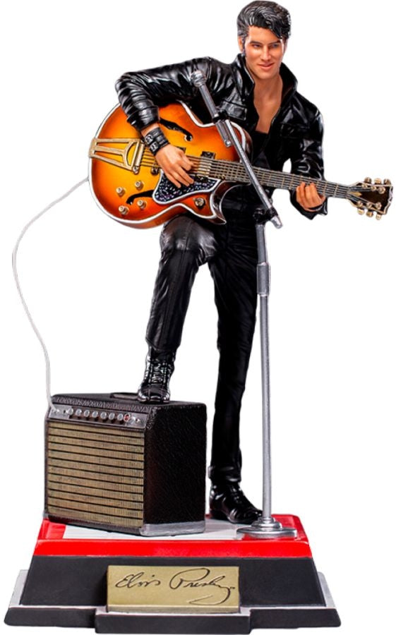 Elvis Presley - Comeback Special Dlx 1:10 Scale Statue (Iron Studio)