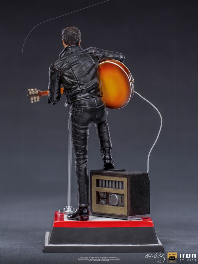 Elvis Presley - Comeback Special Dlx 1:10 Scale Statue (Iron Studio)