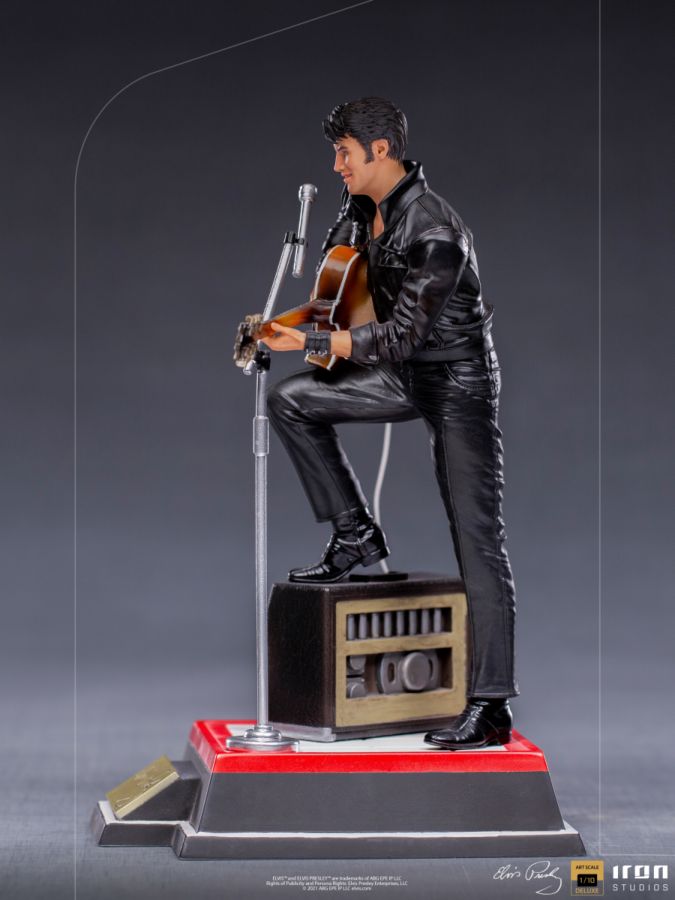 Elvis Presley - Comeback Special Dlx 1:10 Scale Statue (Iron Studio)