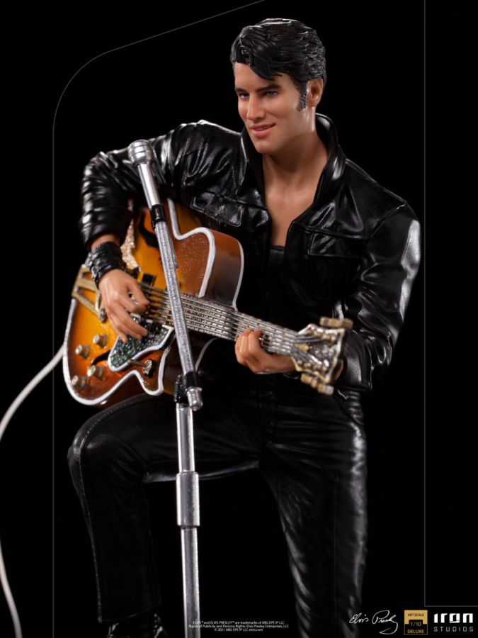 Elvis Presley - Comeback Special Dlx 1:10 Scale Statue (Iron Studio)