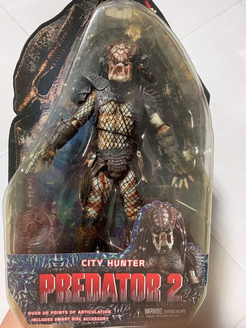 NECA PREDATOR 2 Series 4 UNMASKED CITY HUNTER cult horror movie