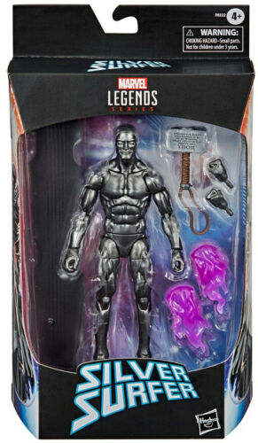 Marvel Legends Exclusive - Obsidian Silver Surfer with Mjolnir