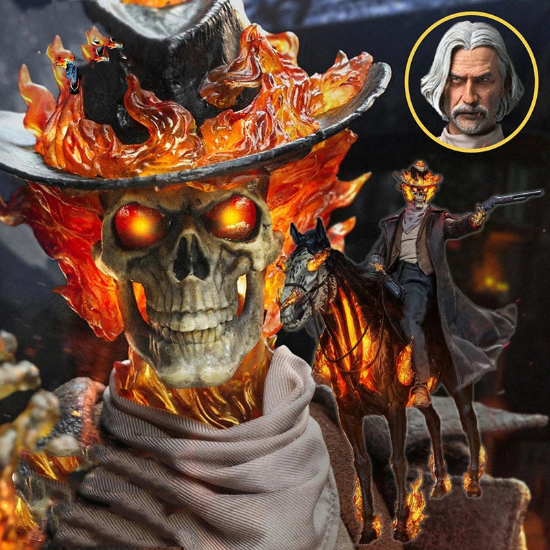 Hell Ranger Ghost Rider Thunder Toys: Hell Ranger Deluxe (with Horse) 1/6 figure – Dee Pop ...