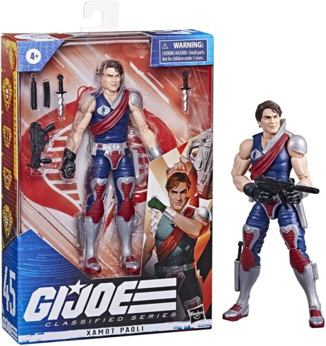 G.I JOE CLASSIFIED SERIES XAMOT PAOLI 6" ACTION FIGURE