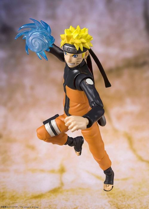 S.H.Figuarts Naruto Shippuden Naruto Uzumaki (The Jinchuriki Entrusted with Hope) 5.7-in Action Figure