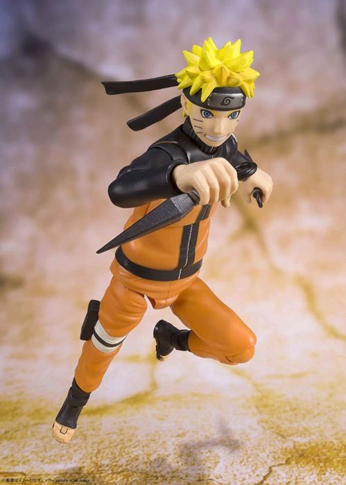 S.H.Figuarts Naruto Shippuden Naruto Uzumaki (The Jinchuriki Entrusted with Hope) 5.7-in Action Figure