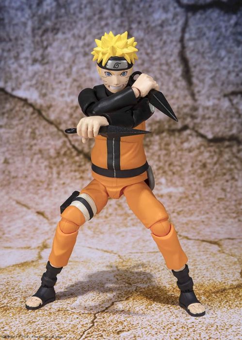 S.H.Figuarts Naruto Shippuden Naruto Uzumaki (The Jinchuriki Entrusted with Hope) 5.7-in Action Figure