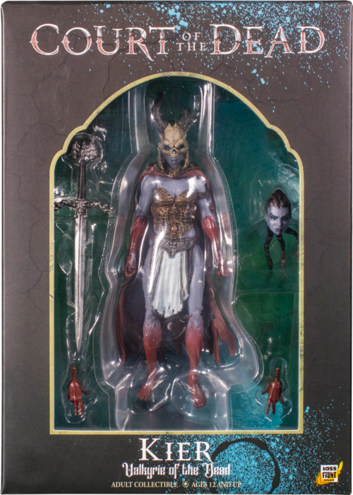 Court of the Dead - Kier Valkyrie of the Dead 3.75” Action Figure