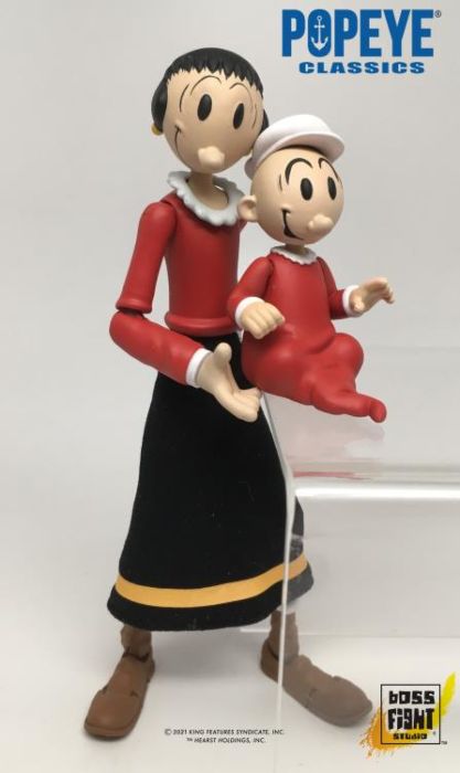 Popeye - Olive Oyl 1/12th Scale Action Figure