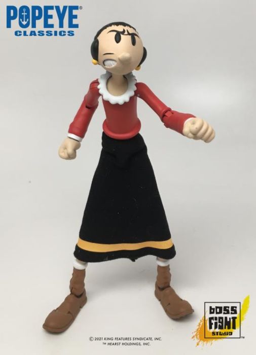 Popeye - Olive Oyl 1/12th Scale Action Figure