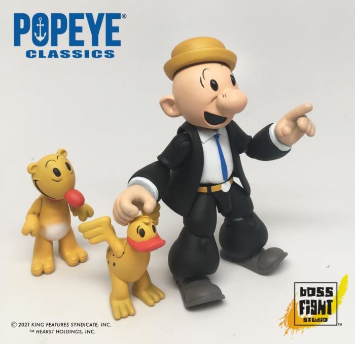 Popeye - Castor Oyl 1/12th Scale Action Figure