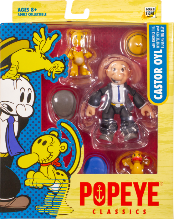 Popeye - Castor Oyl 1/12th Scale Action Figure