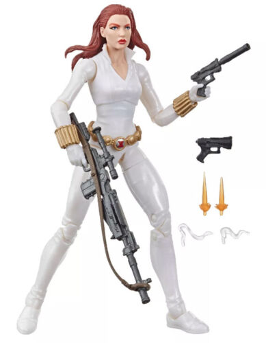 Marvel Legends 6 Inch Figure Exclusive - White Suit Black Widow Deadly Origins