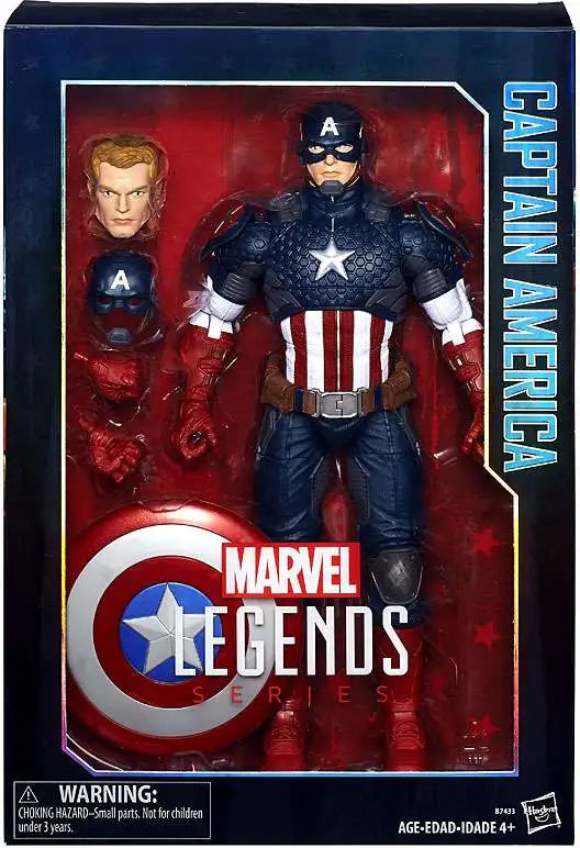 Captain America Marvel Legends 12” Action Figure