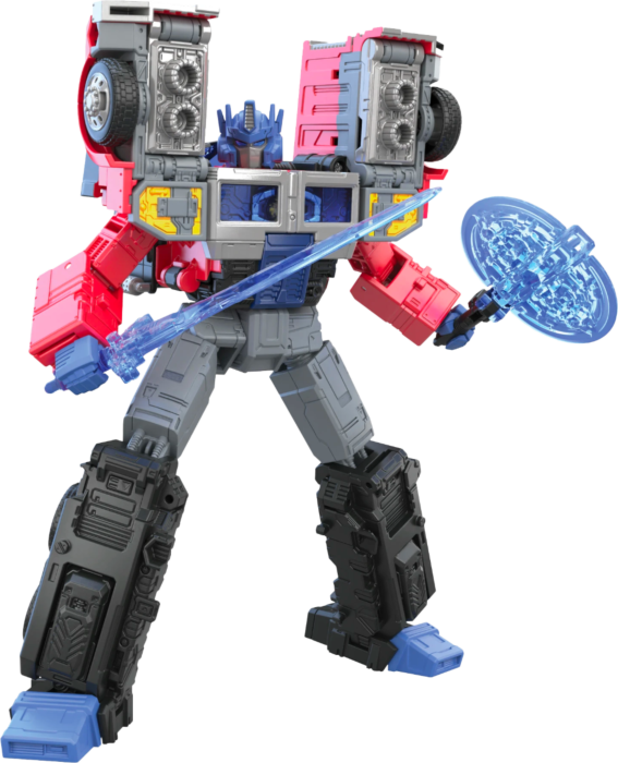 Transformers: Generation 2 - Laser Optimus Prime Leader Class Legacy Series 7” Action Figure