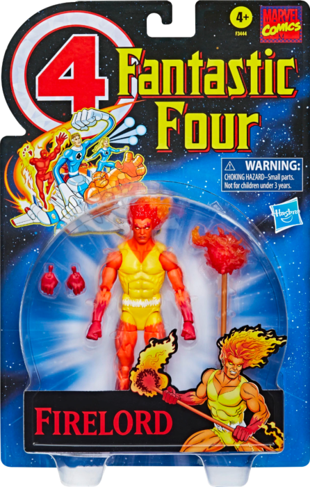 Marvel Legends - Fantastic Four - Firelord Retro 6” Scale Action Figure