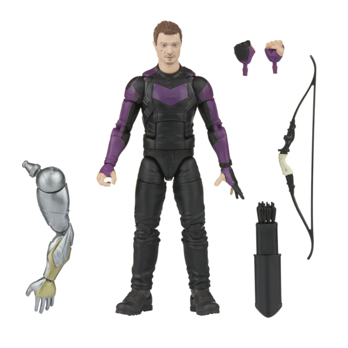 Marvel Legends - Hawkeye (2021) - Clint Barton  6” Scale Action Figure (Infinity Ultron Build-A-Figure)