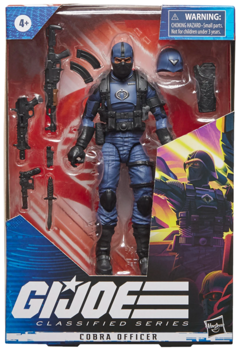 G.I. Joe - Cobra Officer Classified Series 6” Scale Action Figure