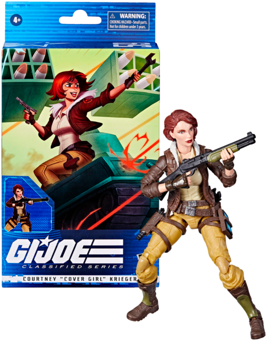 G.I. Joe - Courtney "Cover Girl" Krieger Classified Series 6” Scale Action Figure