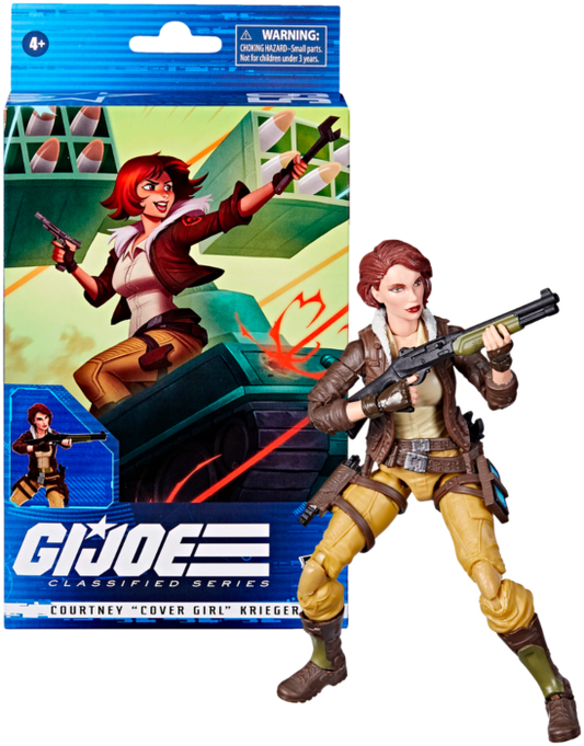G.I. Joe - Courtney "Cover Girl" Krieger Classified Series 6” Scale Action Figure