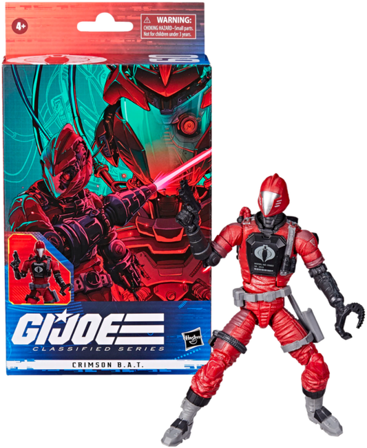 G.I. Joe - CRIMSON B.A.T. Classified Series 6” Scale Action Figure