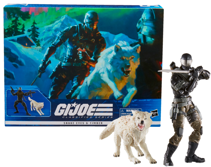 G.I. Joe - Snake Eyes & Timber Classified Series 6” Scale Action Figur ...